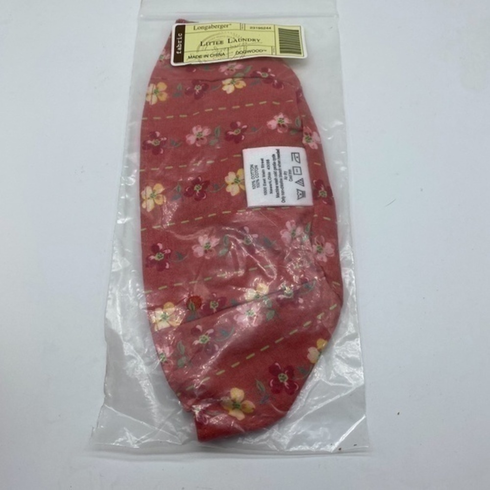 Longaberger Little Laundry Replacement Liner Dogwood
